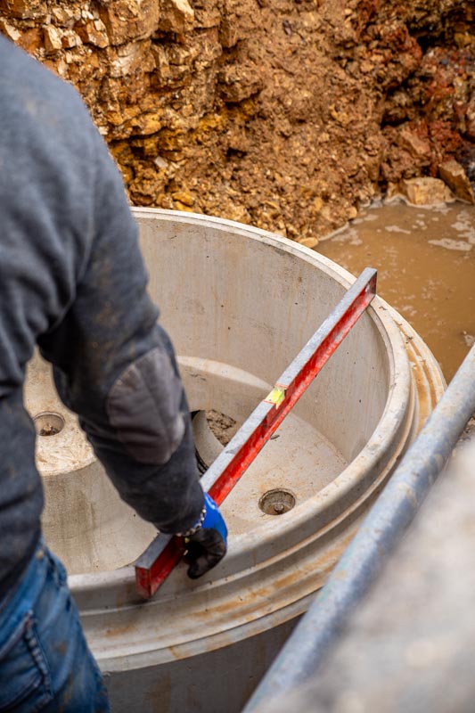 Installation fosse septique Bourges